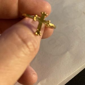 Golden Cross ring